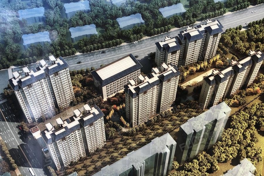 中格云景小镇楼盘效果图2