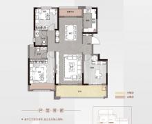 3室2厅2卫的户型图