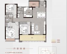 3室2厅2卫的户型图