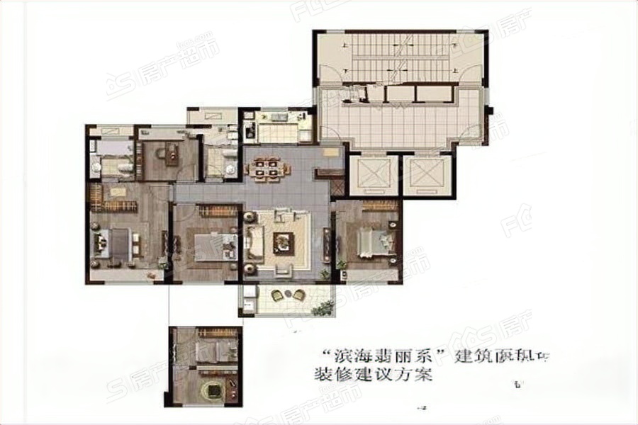 德信阳光城翡丽云邸楼盘户型图3