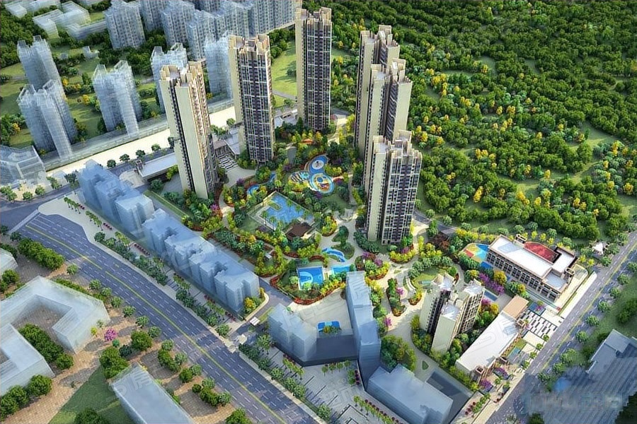 时代倾城楼盘效果图1