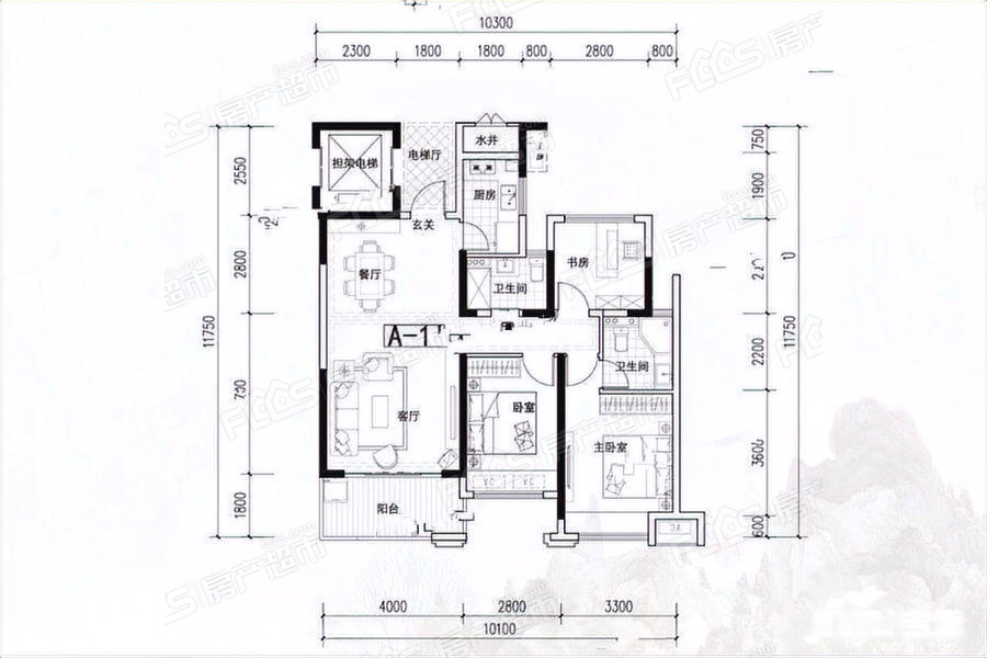 蓝光雍和园楼盘户型图3