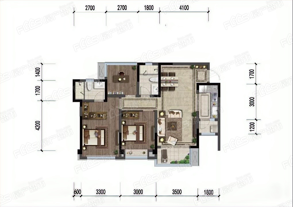 朗基香樾府户型图有哪些户型朗基香樾府房子户型好不好