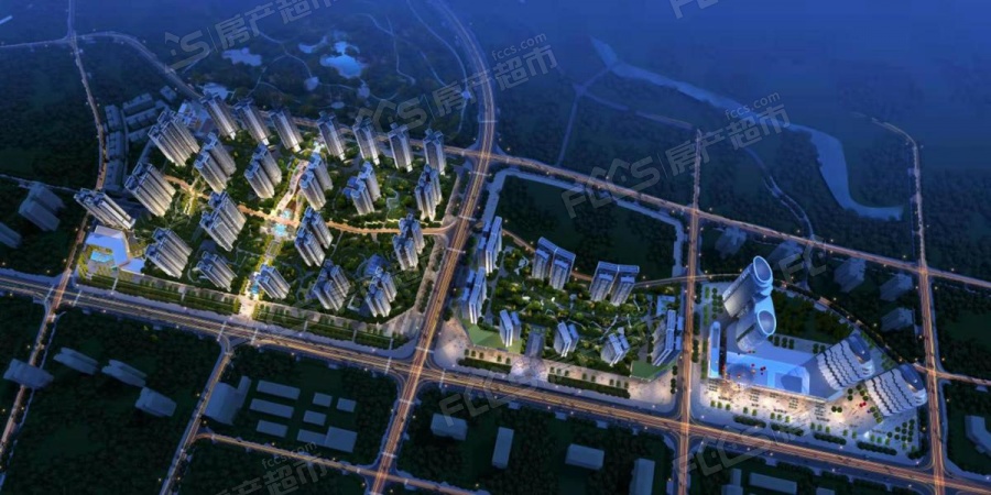 毫安城市之光楼盘效果图1
