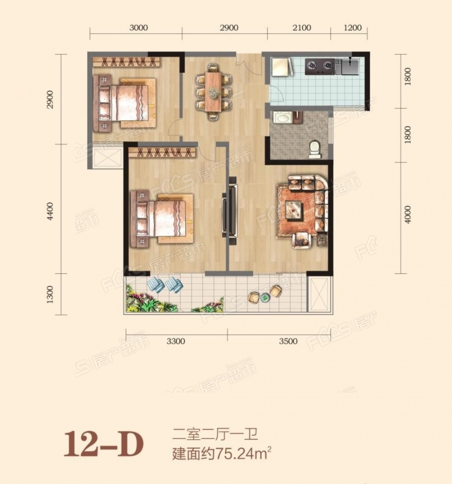 恒昇聚龙湾楼盘户型图1