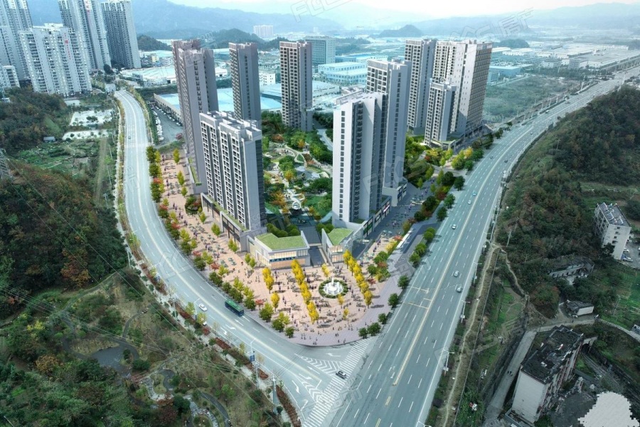 十堰碧桂园惠智城楼盘效果图1