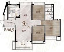 3室2厅2卫的户型图