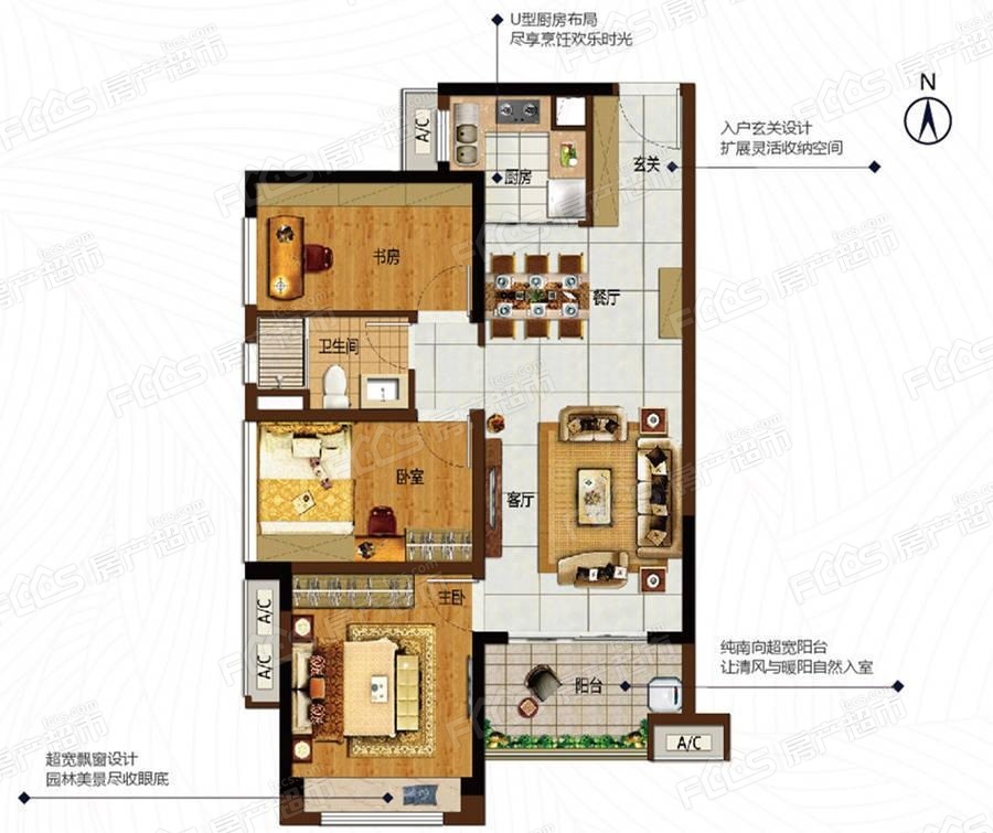 江悦城公园里户型图