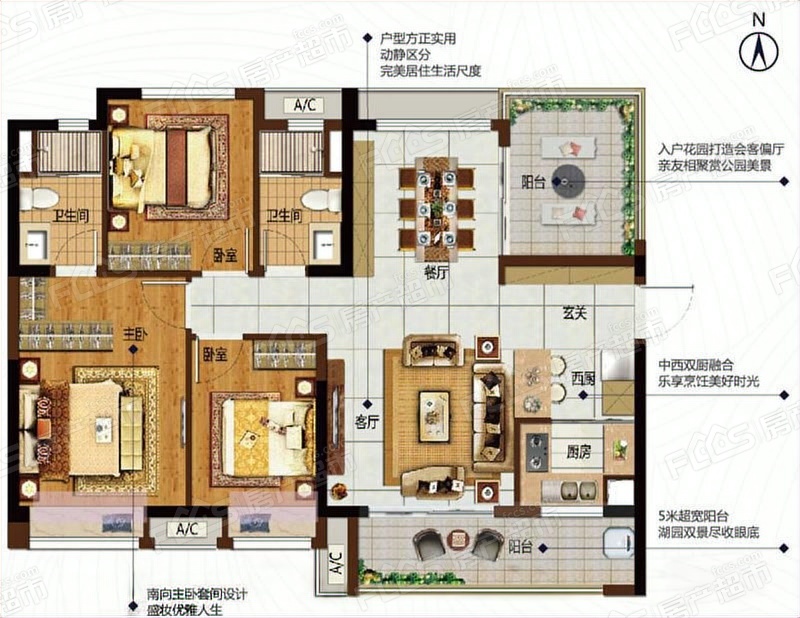 江悦城公园里户型图