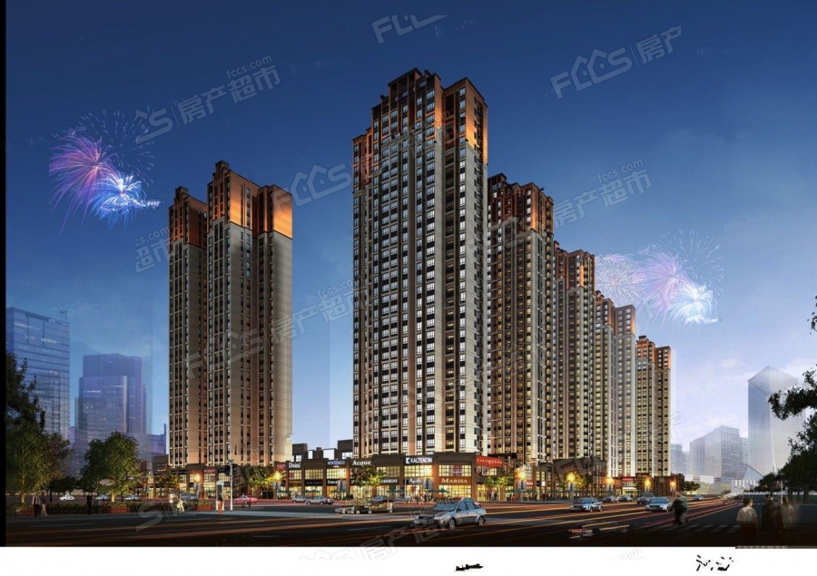 南飞鸿鸿锦城楼盘效果图1