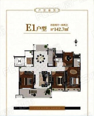 六安环球港户型图有哪些户型六安环球港房子户型好不好