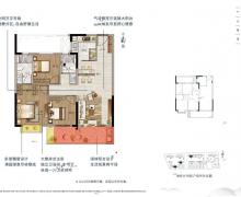 3室2厅2卫的户型图