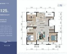 4室2厅2卫的户型图