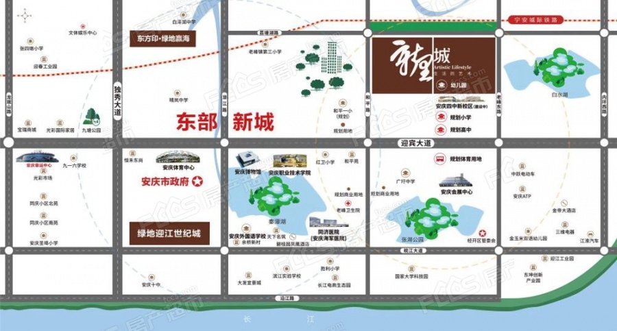 绿地新里城楼盘位置图1