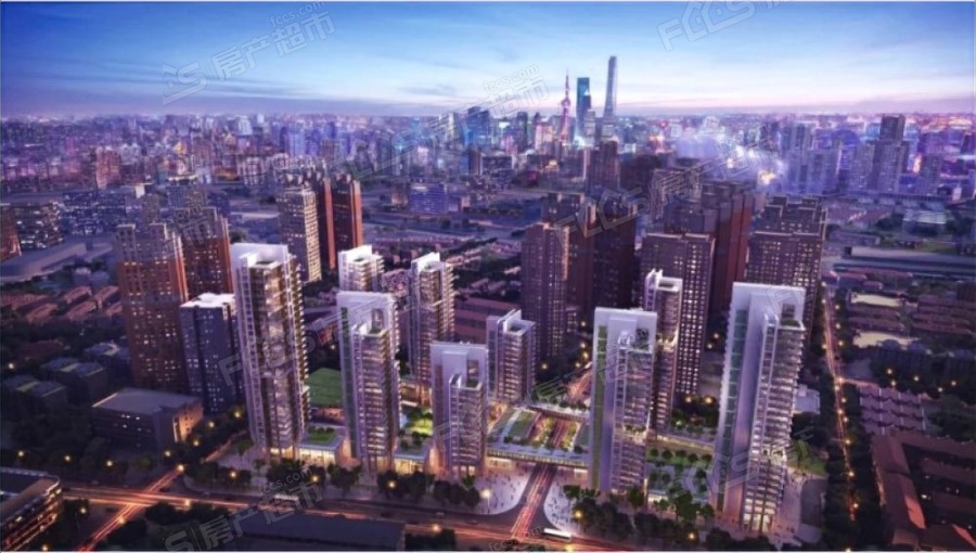 中兴路一号楼盘效果图1