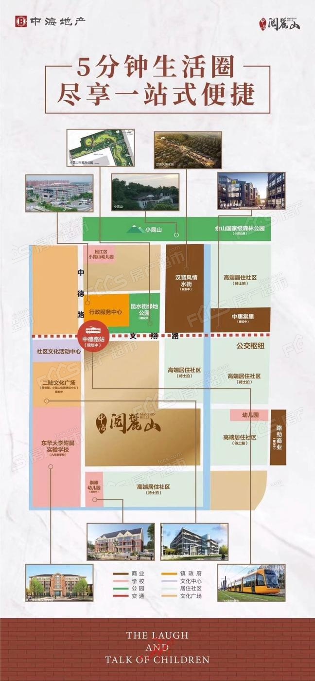 中海九峯里楼盘位置图1