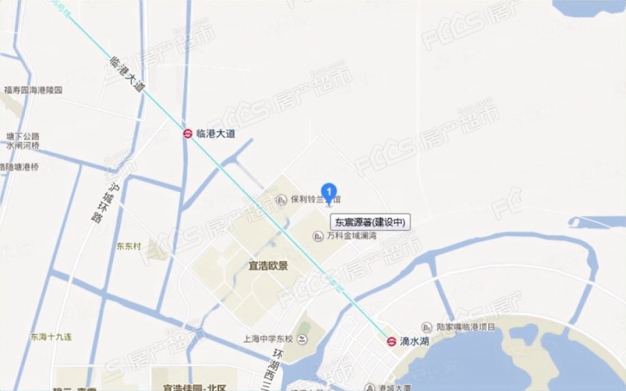 东宸源著楼盘位置图1