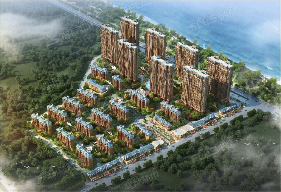 汉水新城中法印象楼盘效果图2