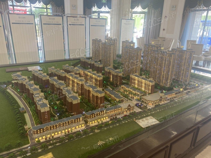 汉水新城中法印象楼盘实景图3