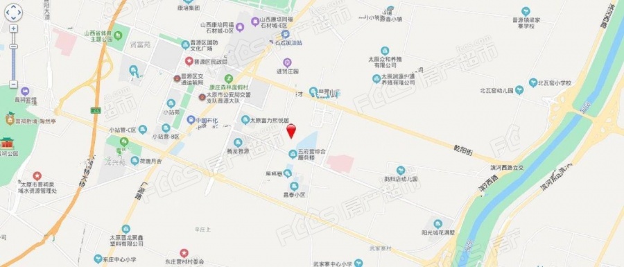 蓝光雍锦源启楼盘位置图1