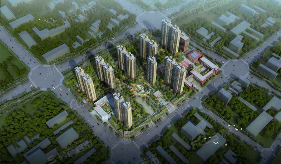 泰瑞城九礼楼盘效果图2