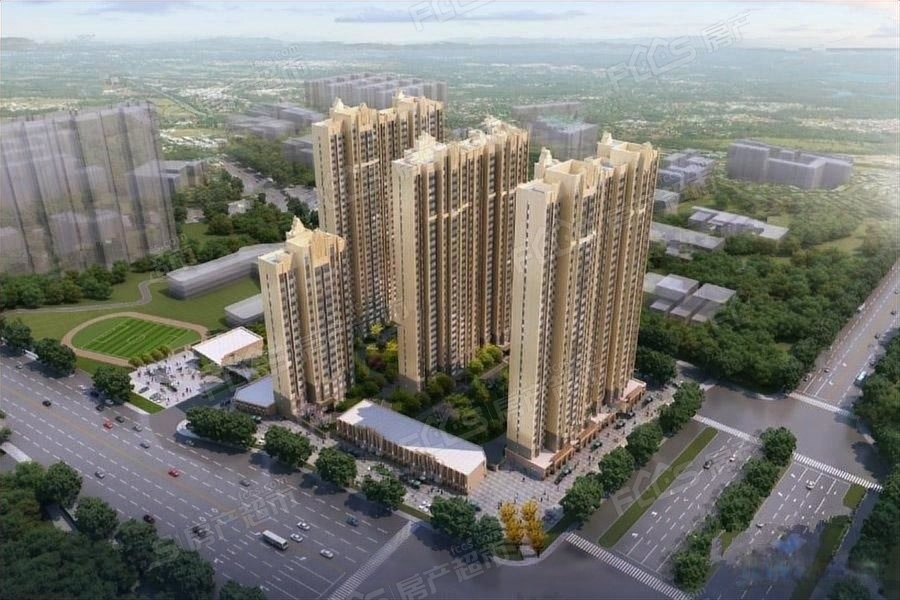 碧桂园城市花园星幕楼盘效果图1
