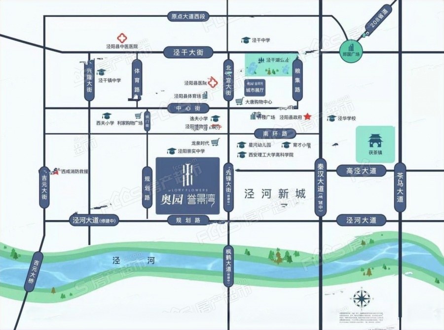 奥园誉景湾楼盘位置图1