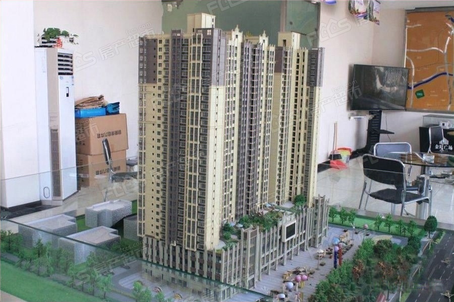 金陵广场楼盘总平图1