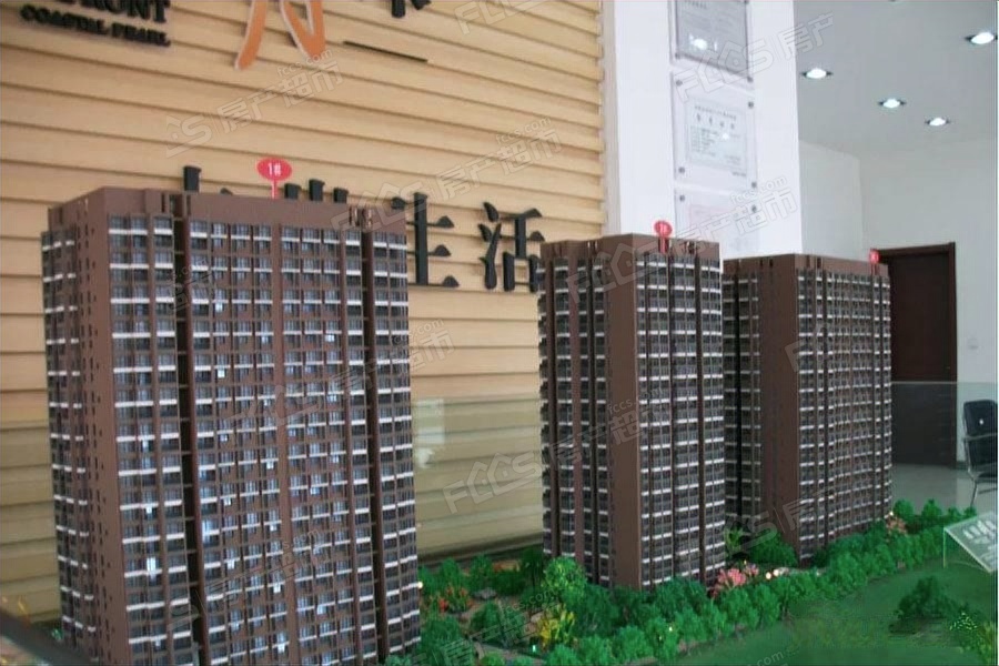 水岸明珠楼盘总平图1