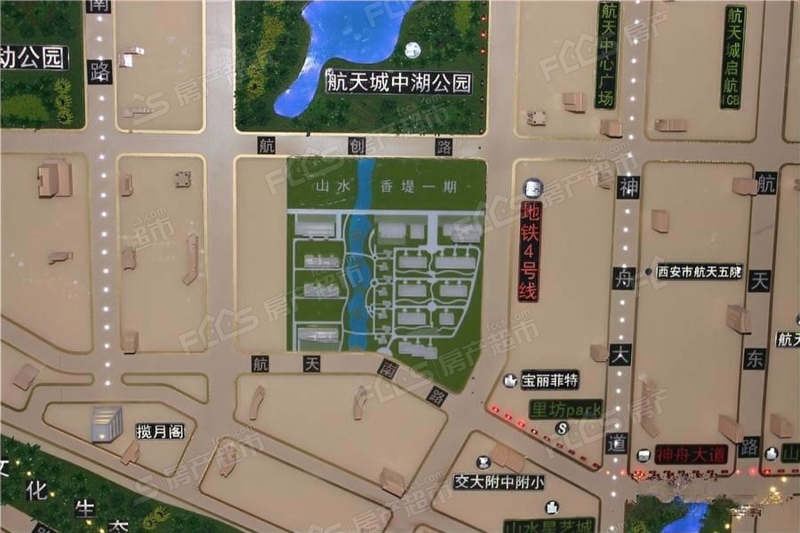 山水香堤溪墅楼盘实景图1