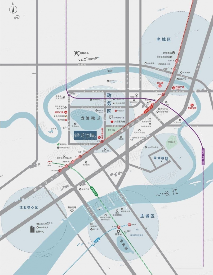 龙池映楼盘位置图1