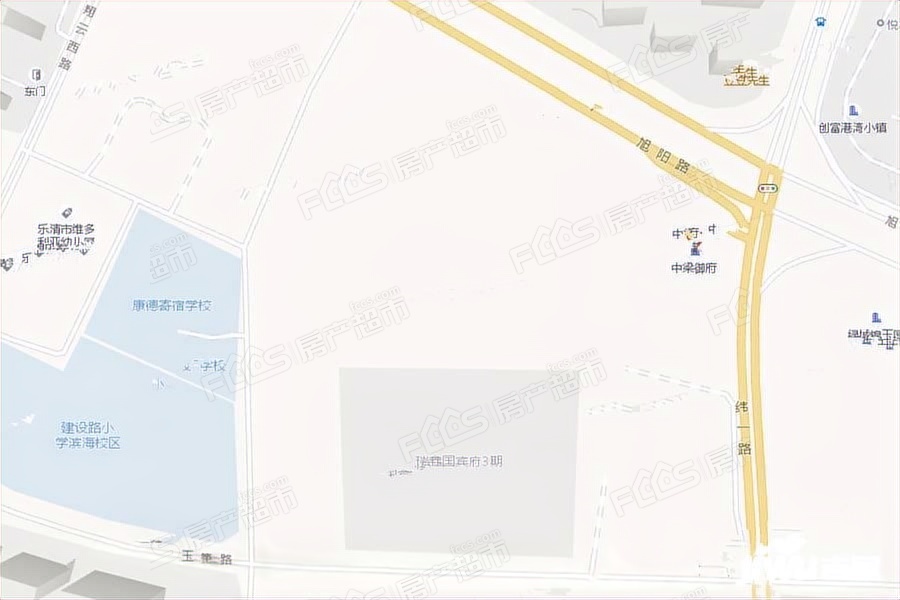 中梁御府楼盘位置图1