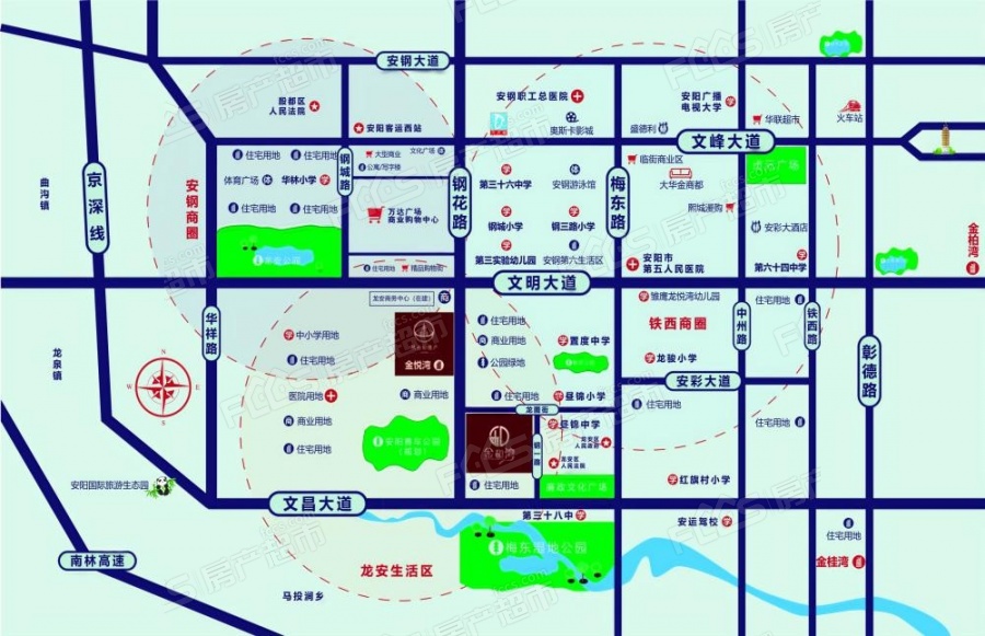 丛台金悦湾楼盘位置图1