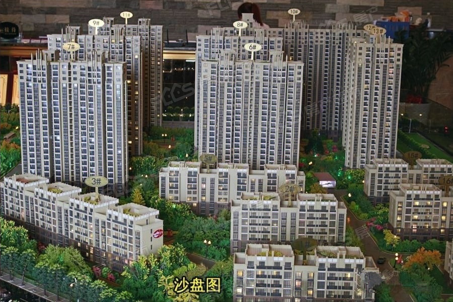 金域水岸楼盘总平图1
