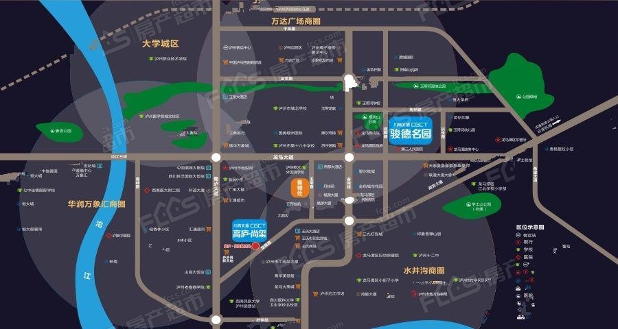 高庐尚玺楼盘位置图1
