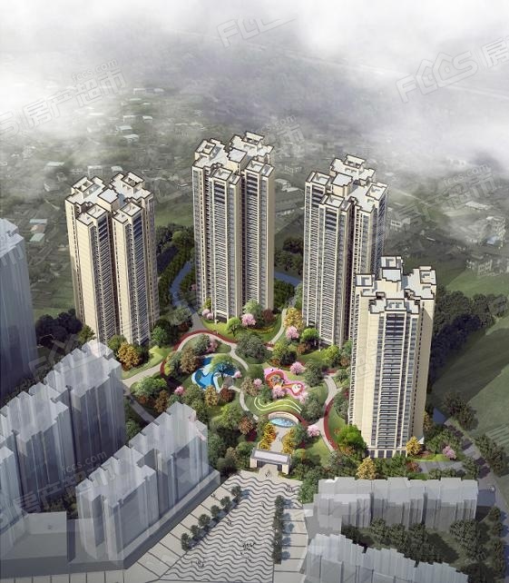 汇锦世家楼盘效果图3