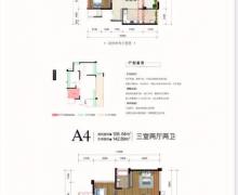 3室2厅2卫的户型图