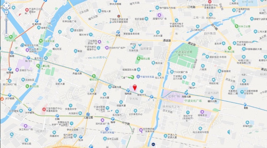 东品和院楼盘位置图1