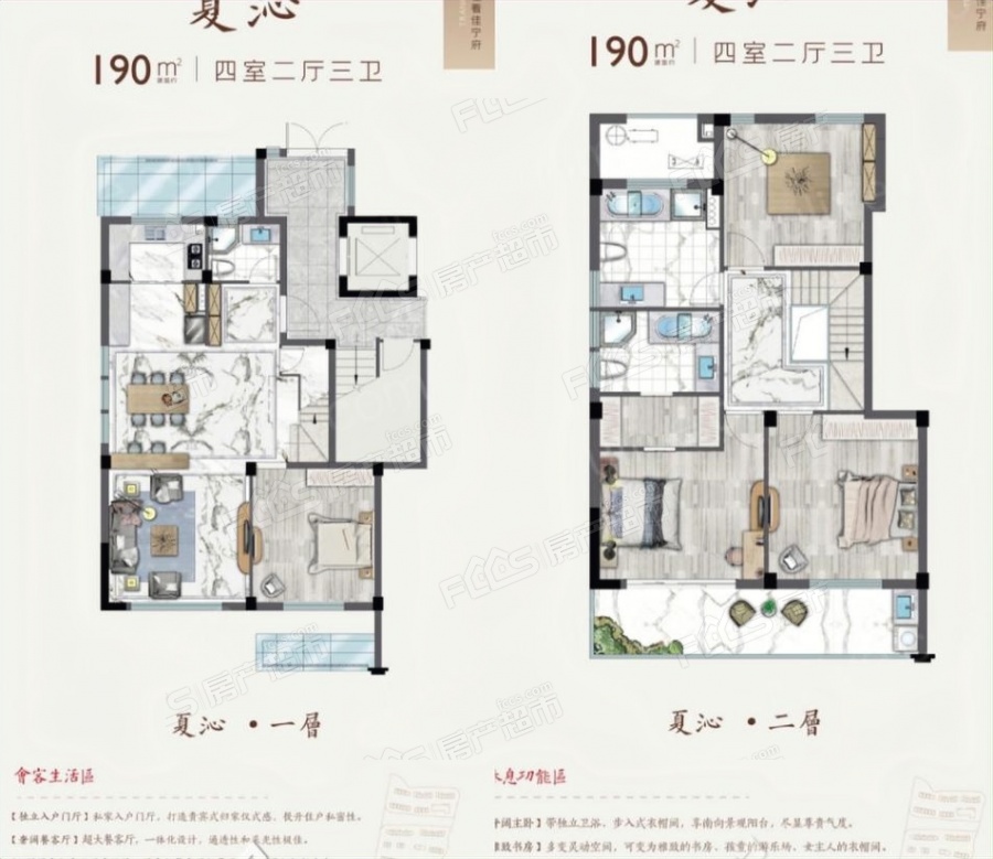 佳宁府别墅楼盘户型图1