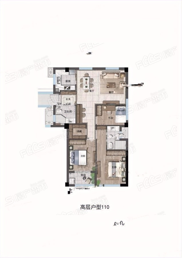 星荟PARK楼盘户型图3
