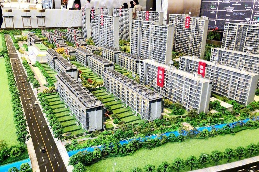 卓越湖樾云著花苑楼盘总平图1