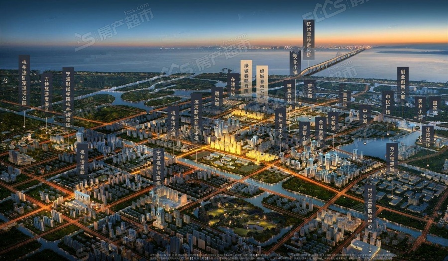 绿城春来云潮楼盘效果图1