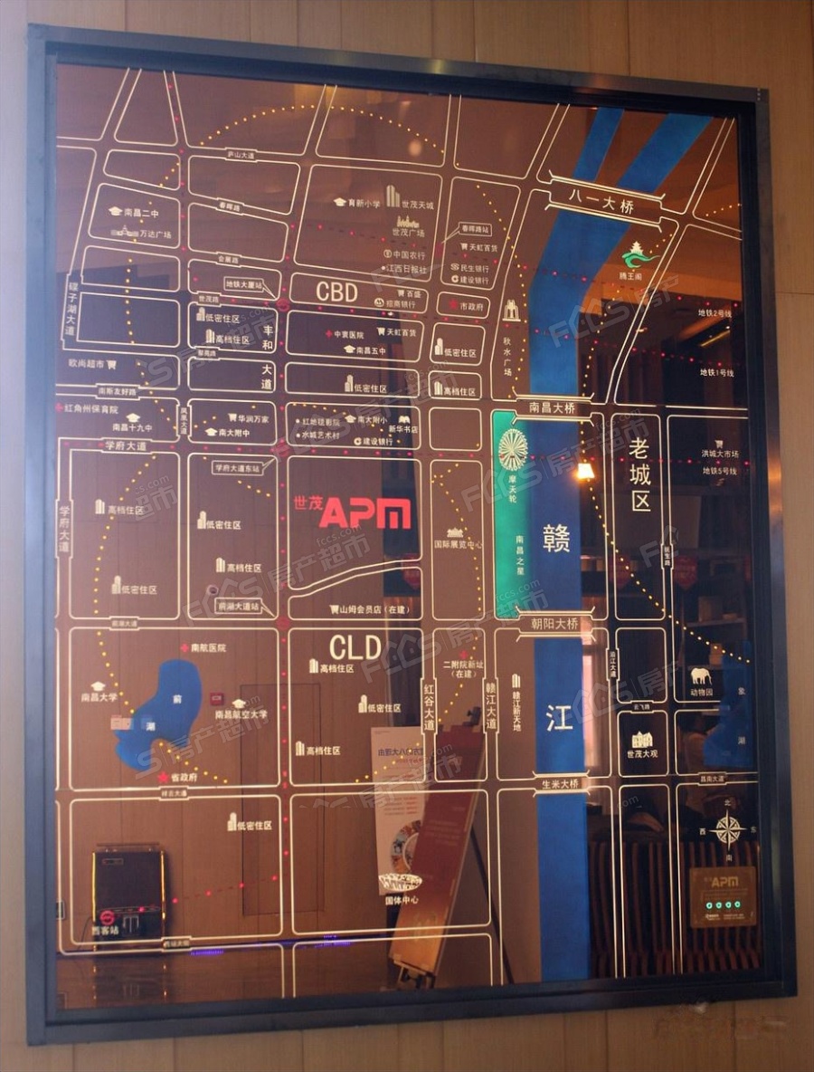 世茂APM楼盘总平图1