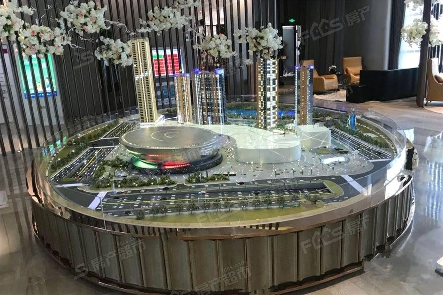 招商大魔方楼盘总平图1