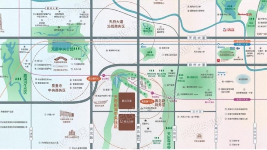德商花样年碧云天玺楼盘位置图1