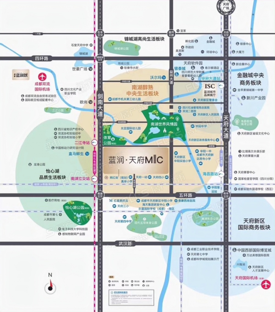 天府MIC楼盘位置图1