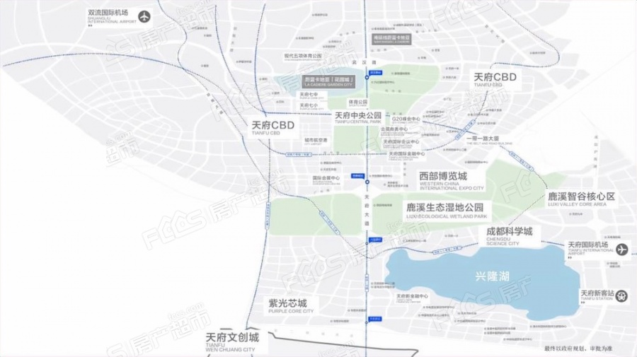 LACADIERE天际楼盘位置图1