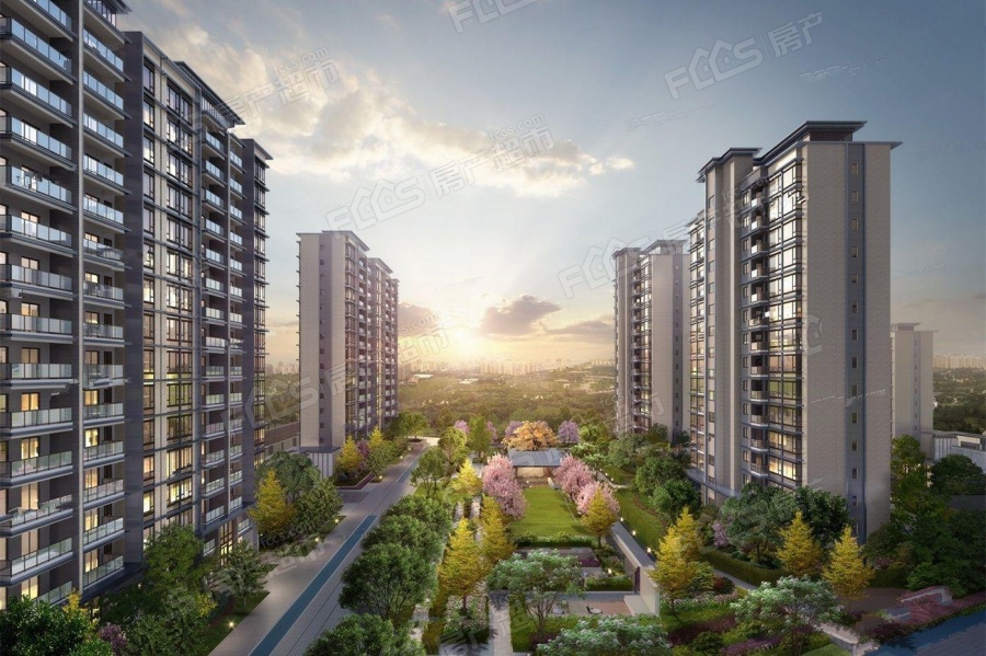 兴城建玉润金沙楼盘效果图1