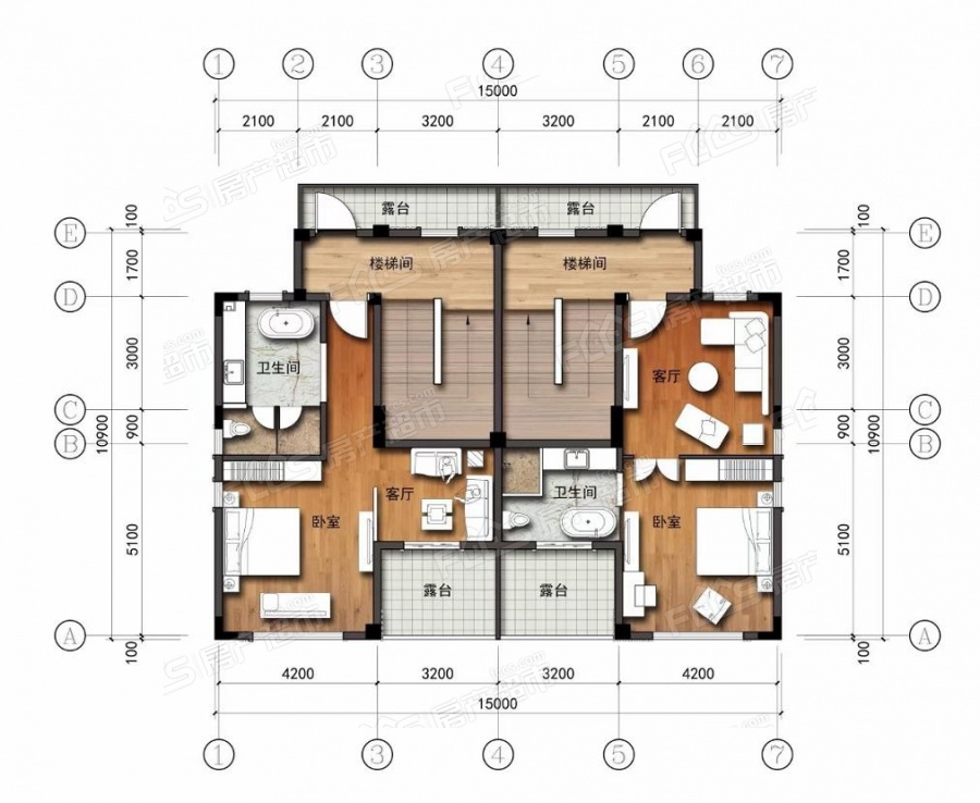 万颐樱花庄园楼盘户型图1