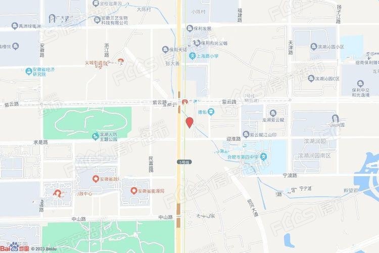 龙湖青云阙楼盘位置图1